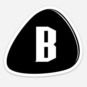 Backbeat Die-Cut Sticker