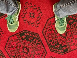 Feet on the floor