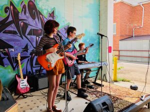 Ella and her band, Endless Alley