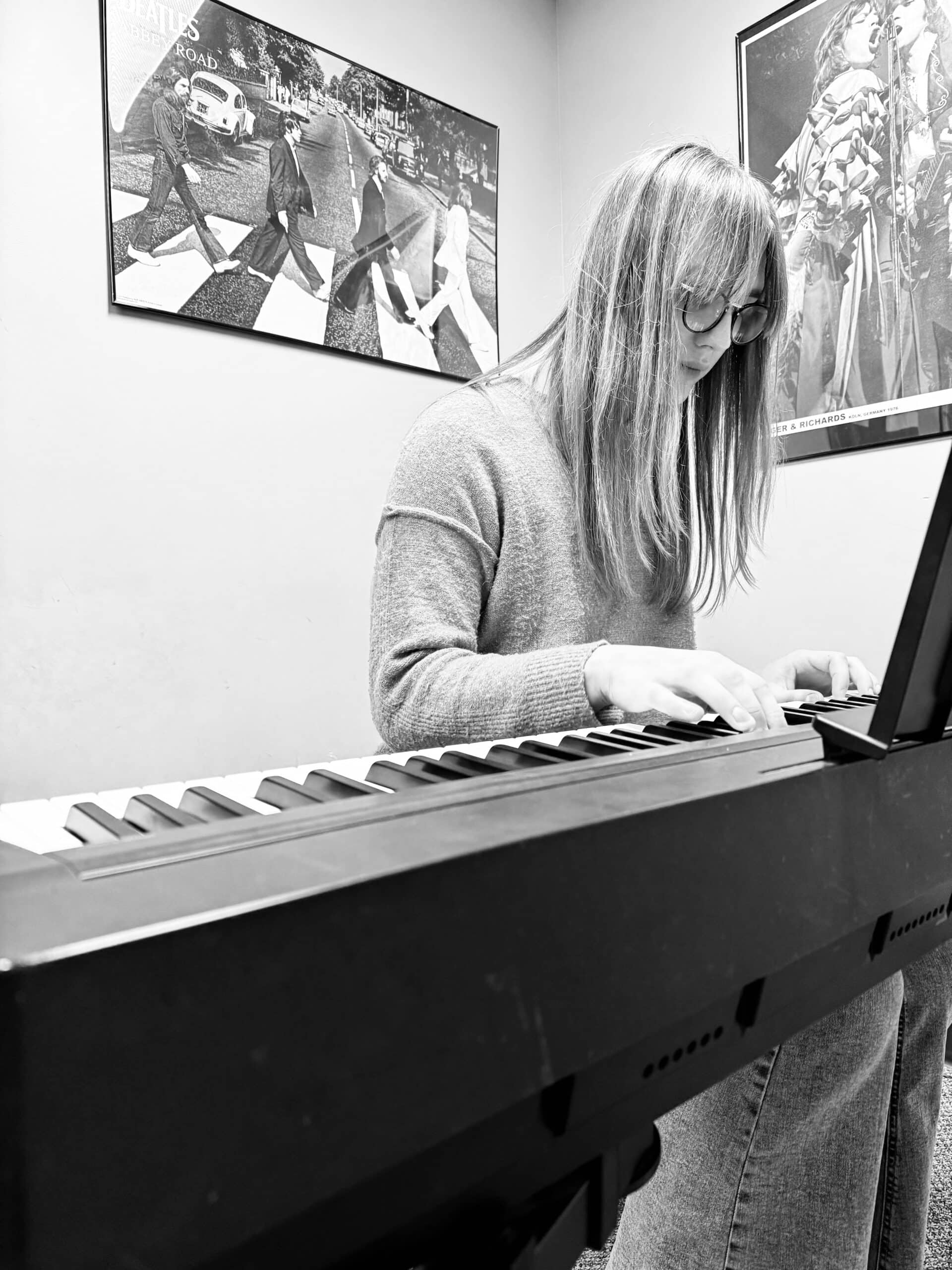 Vera Cantrill Songwriting Black and White