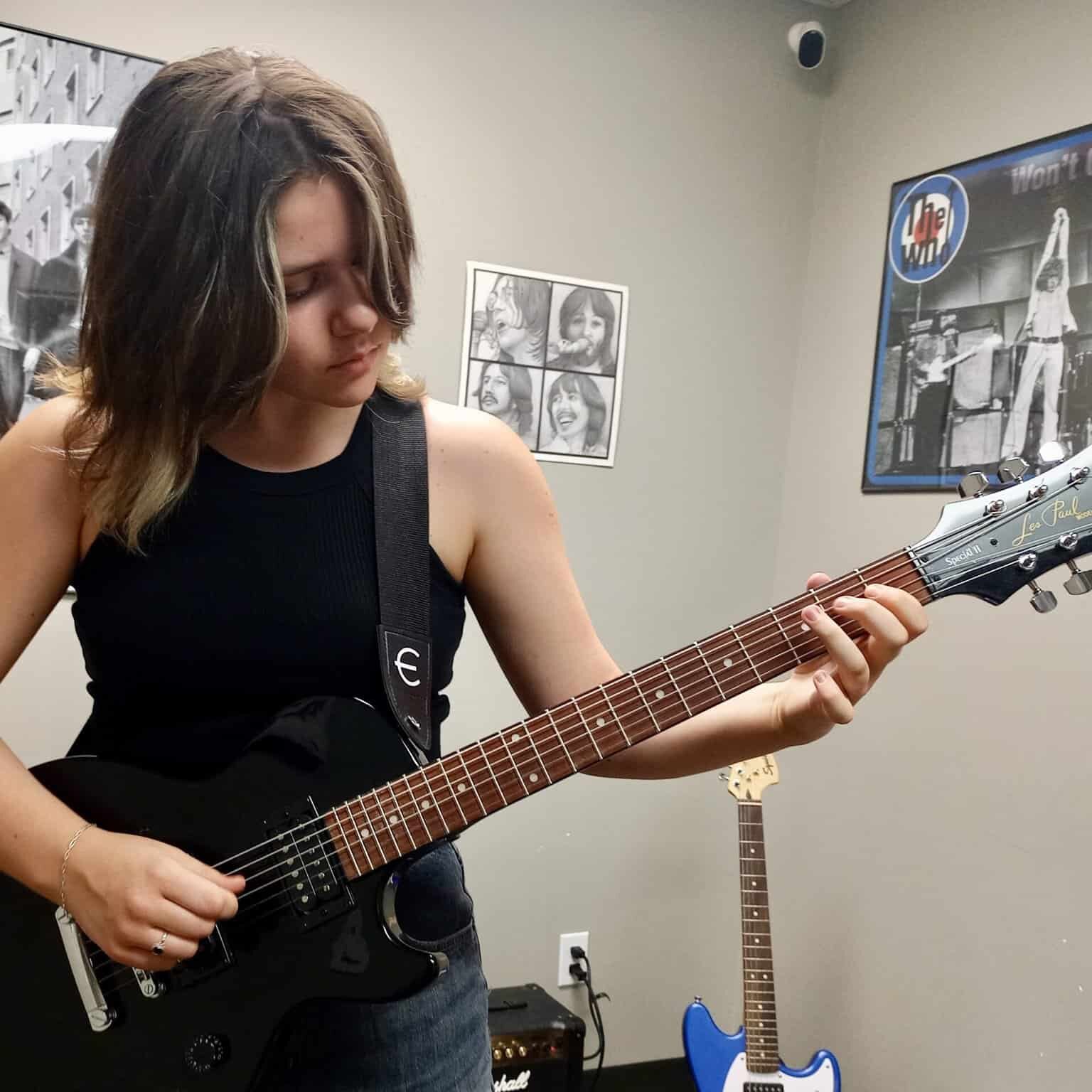 Emma Naydenov. Guitar student in Edmonton, Alberta. Photo 3 Emma Naydenov. Guitar student in Edmonton, Alberta. Photo 3