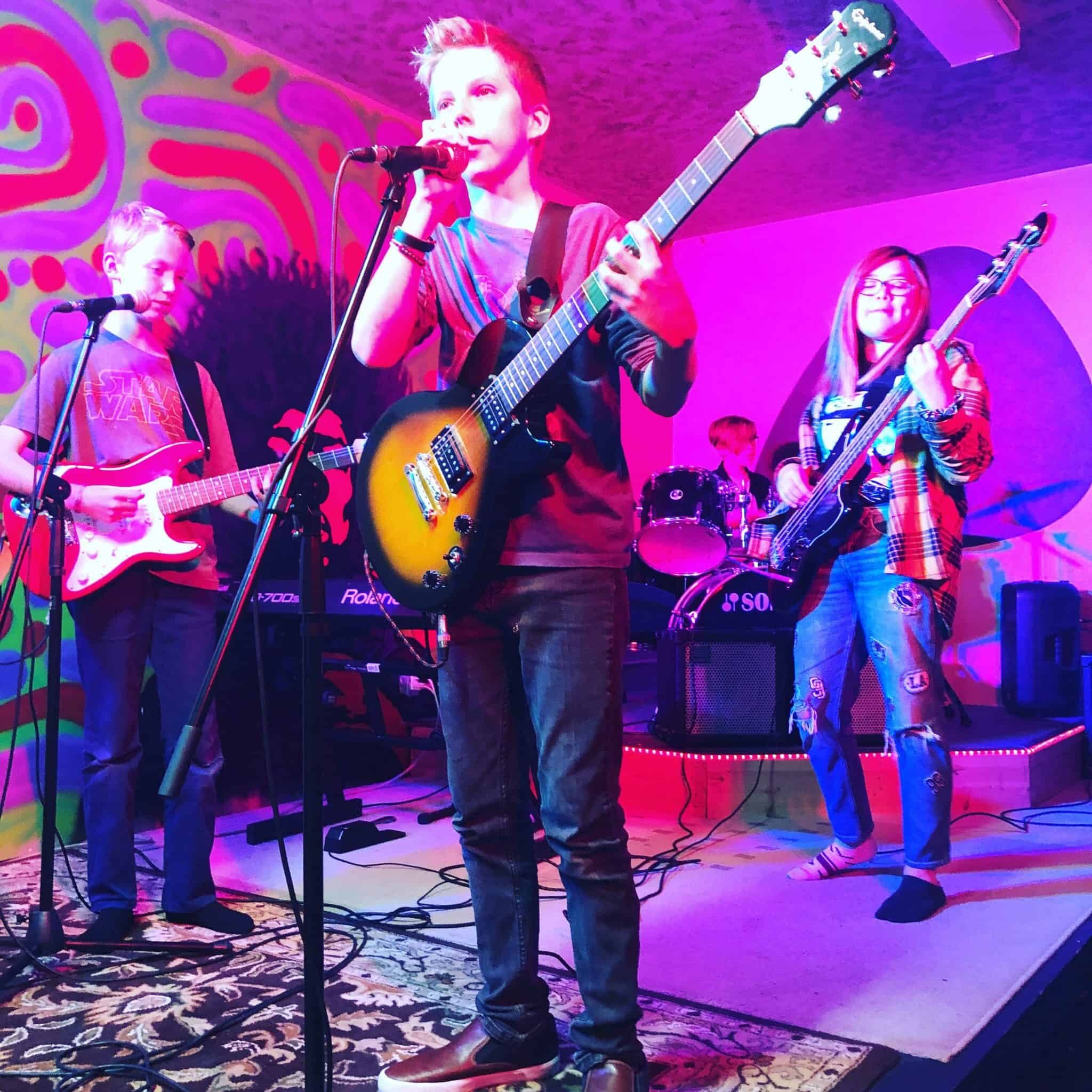 Nevan Sidebottom performing at Backbeat Rock Show (Edmonton, AB)