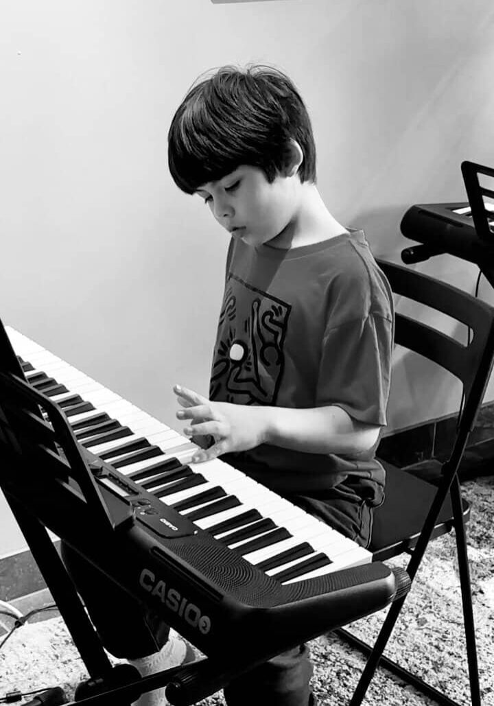 Santi Wolfaardt, Intro to Piano, February 2025 Santi Wolfaardt, Intro to Piano, February 2025