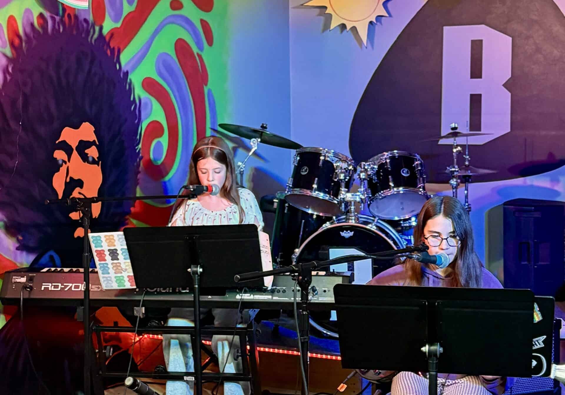 Neva Camponi and Violet Lapointe at Here Comes The Sun Rock Show 2026 Neva Camponi and Violet Lapointe at Here Comes The Sun Rock Show 2026