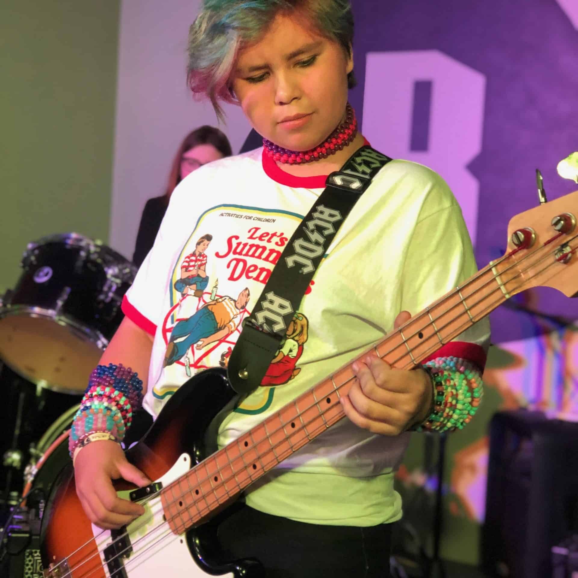 Lilah Davis at Backbeat Rock Show, November 24, 2019. Lilah Davis at Backbeat Rock Show