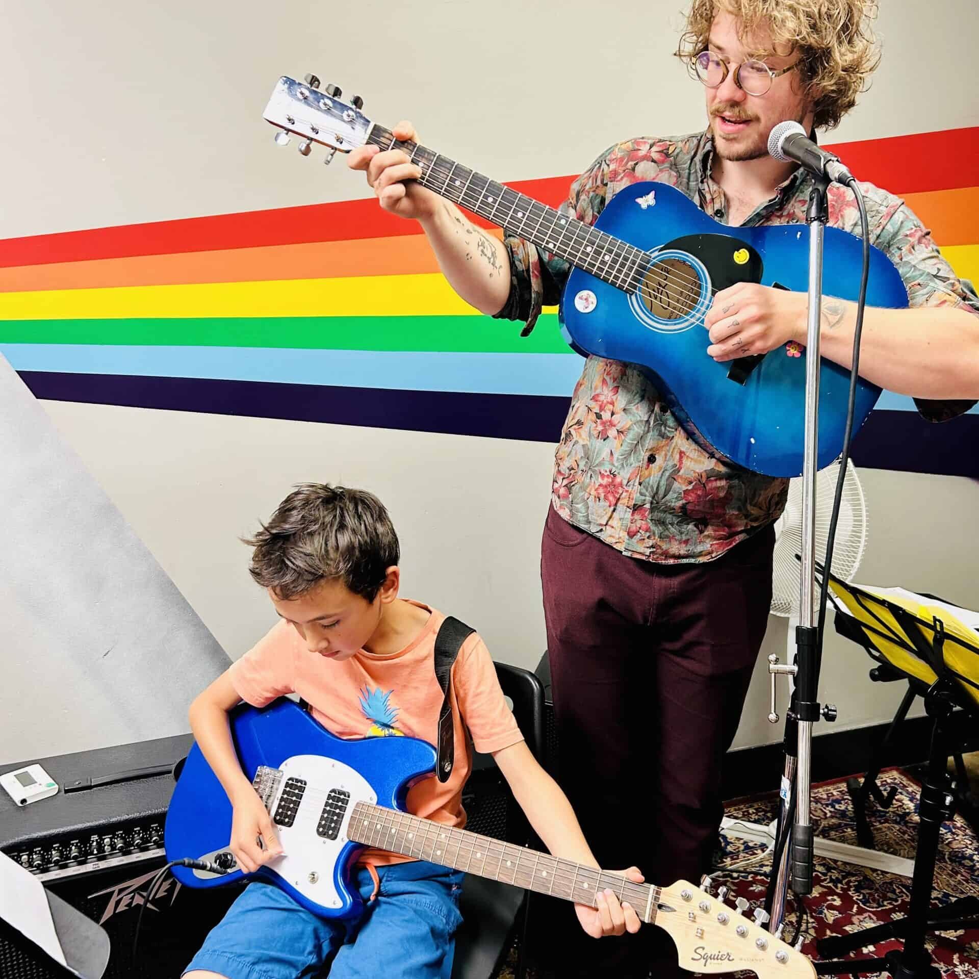 Theo Mah at Rock Camp Theo Mah at Rock Camp