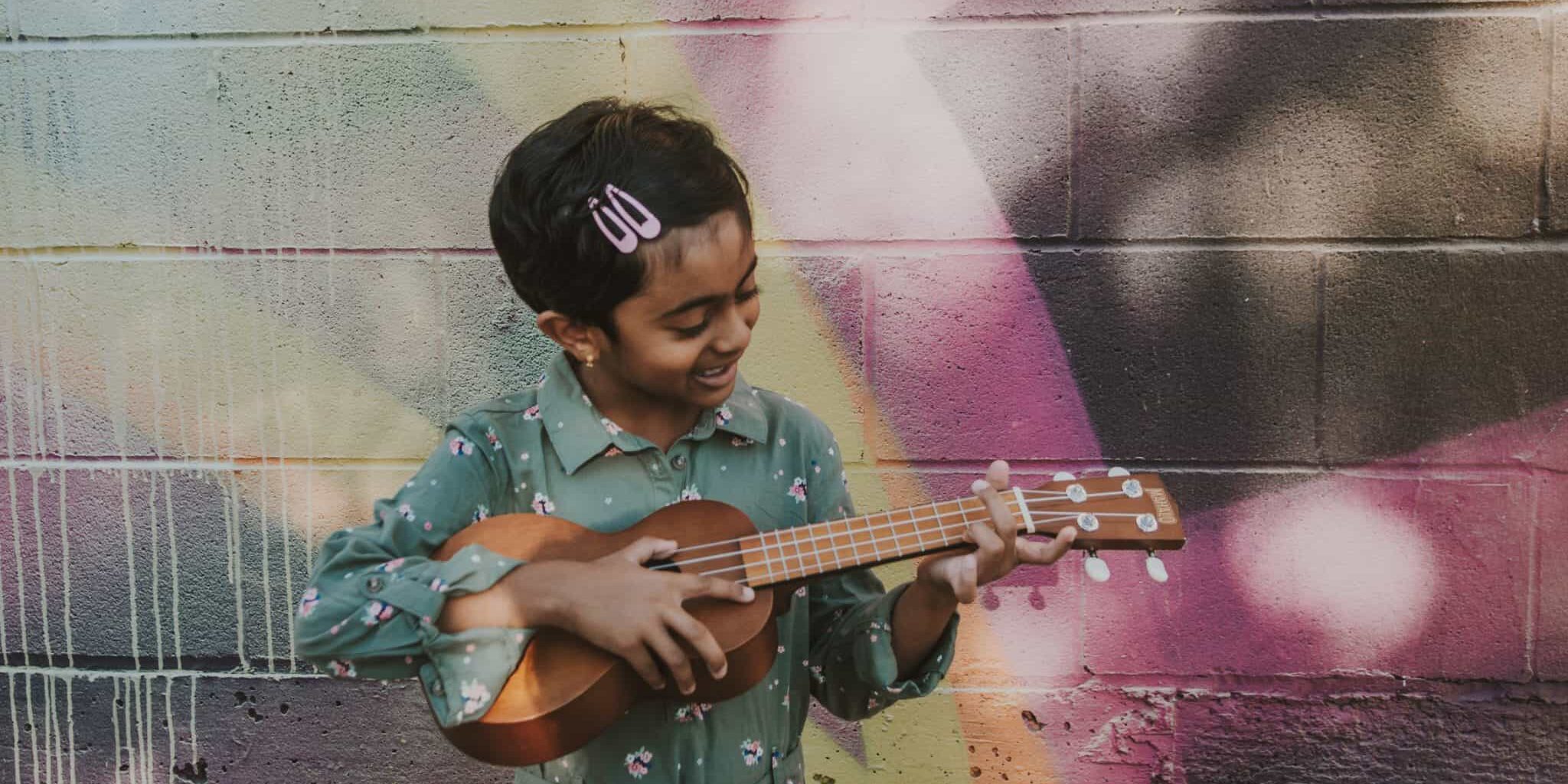 Adwita Rajshekar // Ukulele student Adwita Rajshekar // Ukulele student