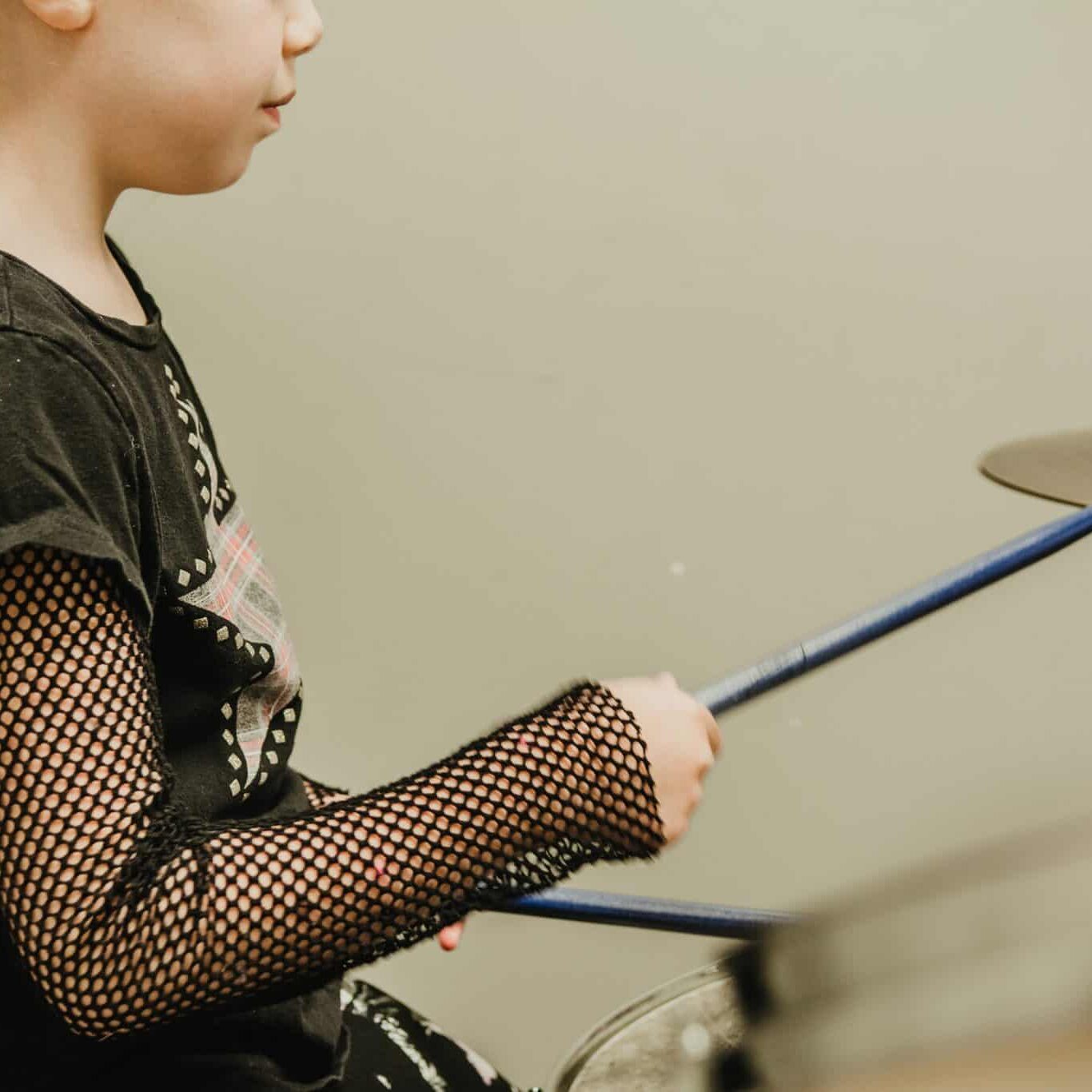 Drum Lessons Edmonton, With Lily